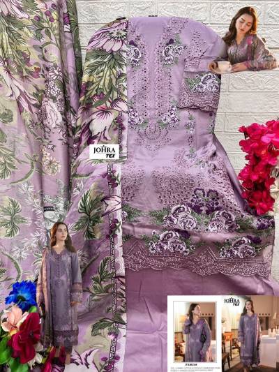 DN JT-164 BY JHORA TEX DESIGNER CAMBRIC COTTON SALWAR SUIT WHOLESALER IN INDIA